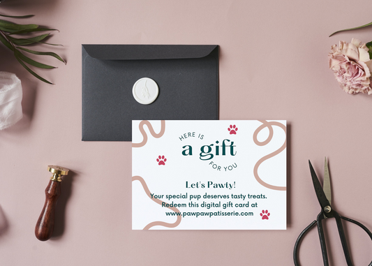 Carte cadeau numérique